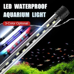 Wasserdichtes LED-Aquariumlicht, Pflanzenanbaulampe, Fischtanklicht, Subacketaquarien, Dekorationsbeleuchtung, 90-260 V, 5730Chip, 18-58 cm 6 Hauptverkäufe Leuchten für Wassermann Riff - №1