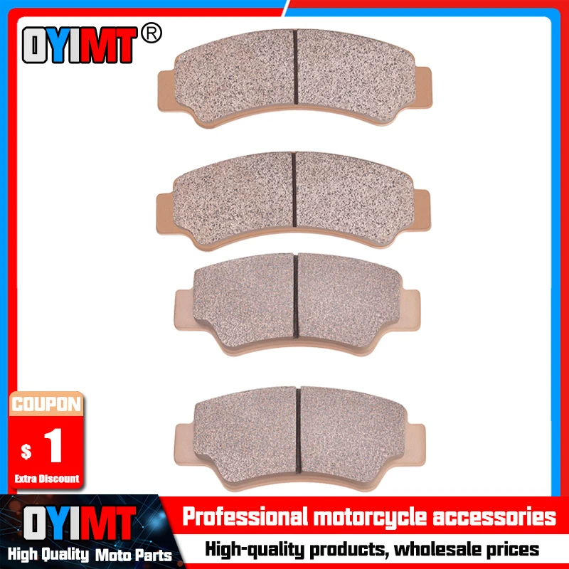 

Motorcycle Sintered Front and Rear Brake Pads For CF MOTO 1000 Z-Force 2018-2021 Accessories