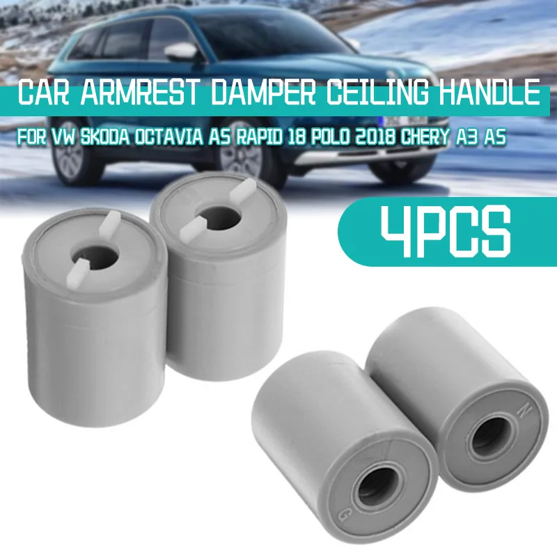 4Pcs Car Armrest Handlebar Damper Ceiling 500-550 Torque For VW For Skoda Octavia A5 Rapid 18 For Polo 2018 For Chery A3 A5