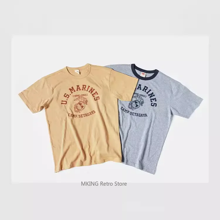 

Non Stock Vintage USMA Eagle T-Shirt 255G Heavy Crew Neck Men's and Women's Short Sleeves