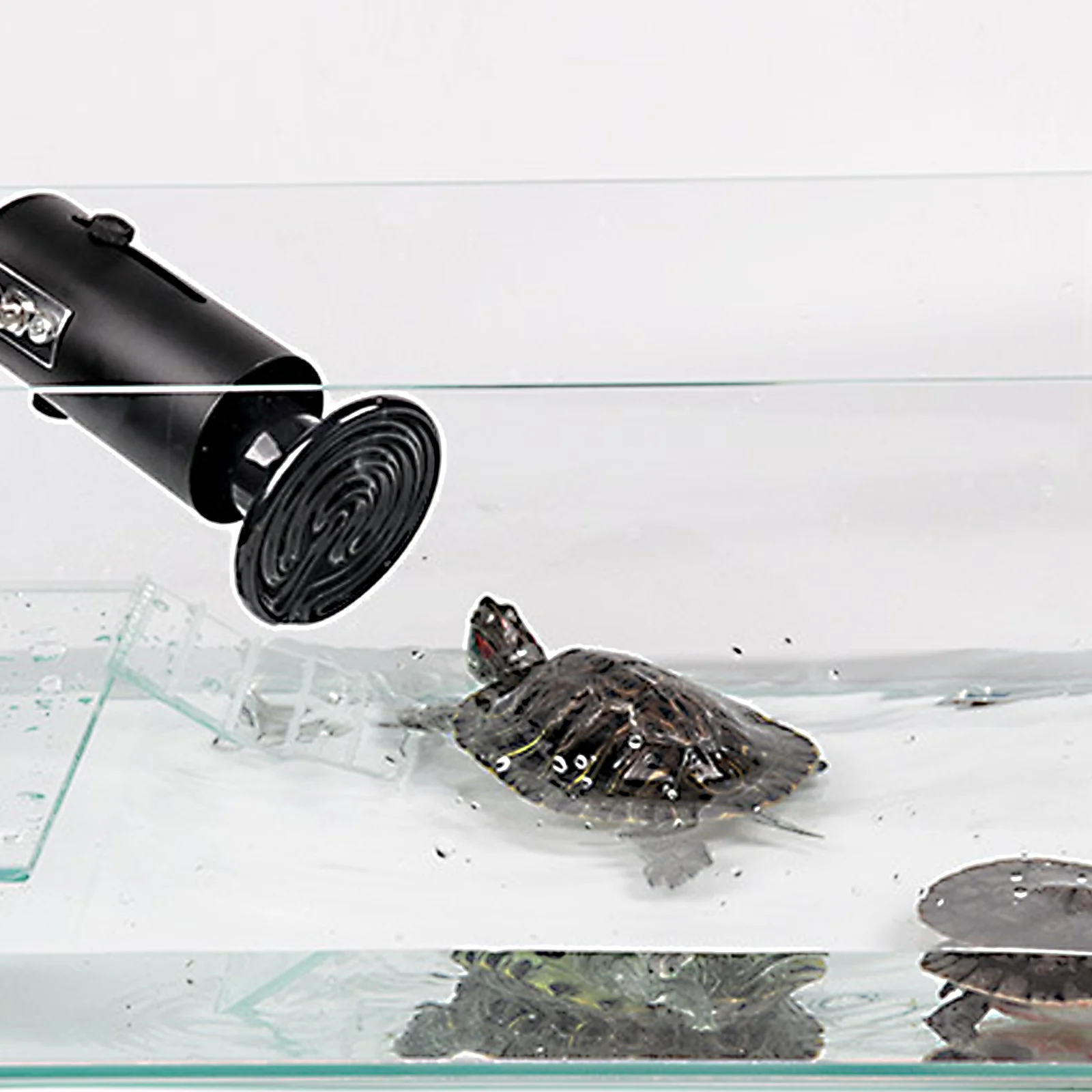 

Reptile Heating Lamp 100W Bulb Ceramic Material High Purity Pottery Clay Anti-Crack for Lizard Aquarium Snake Pet