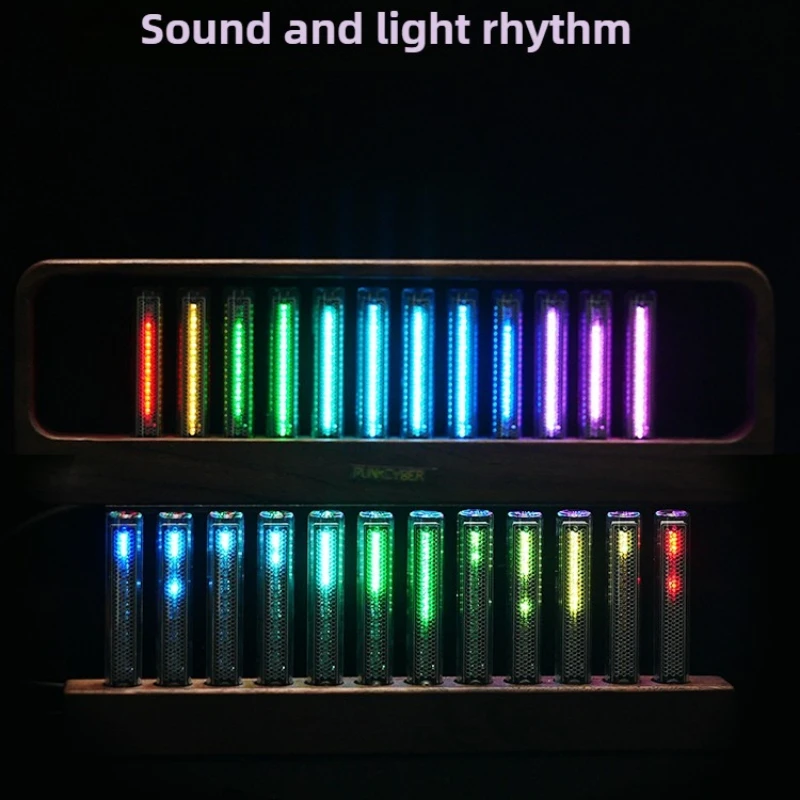 Światło LED Pickup, Rytmiczne Światło Atmosferyczne, Stół Muzyczny, Dekoracja Biurka E-sportowego, Sterowane Głosem Światło