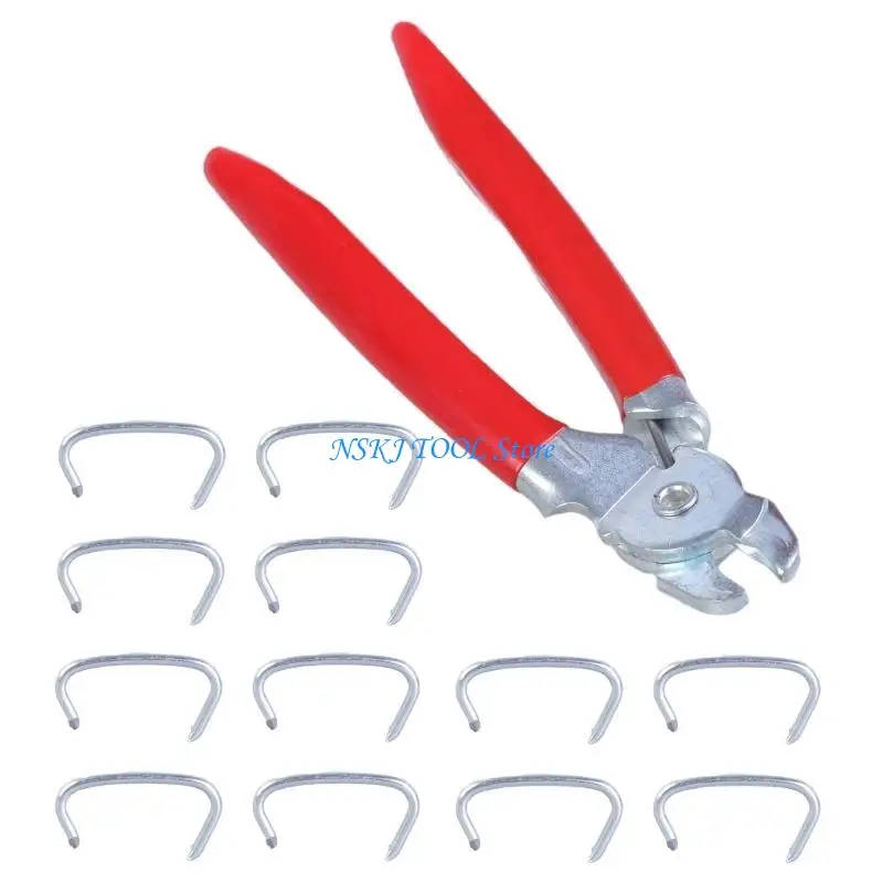 L8RC CLAMP RINGS PLIER FONTRA E 300PCS CLIPS FREIO CERMING CRIMPING FENCING FENCHING