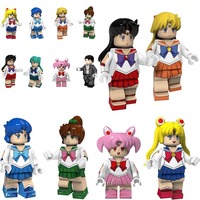 Sailor Moon Tsukino Usagi Children Assembled Toys Anime Characters Car Decoration Ornaments Men Women Bedroom Decoration Toys