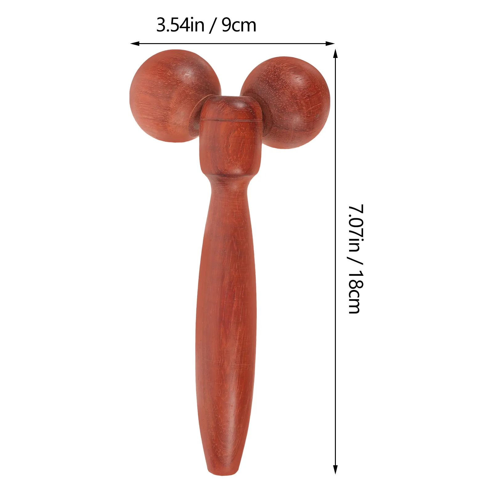 أداة تدليك الوجه الدوارة للجسم خفيفة الوزن محمولة باليد أداة تدليك الوجه تصميم مريح للعناية بالبشرة والرقبة والكتف والقدم