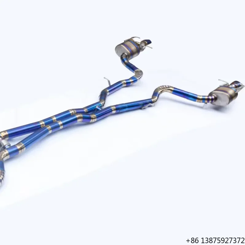 

Новая выхлопная система Valvetronic Catback из титанового сплава с карбоновыми наконечниками, прямая установка, высокая производительность для GT63S