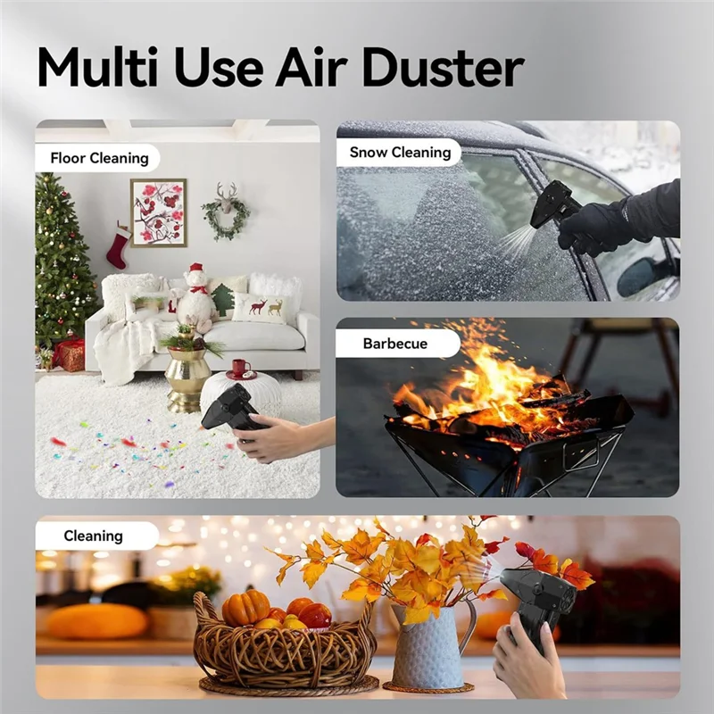 【TODAY-OnLY!】مروحة محمولة 350000 دورة في الدقيقة منفضة هواء مضغوطة للكمبيوتر الشخصي لمجفف السيارة/لمنزل-منفاخ القناة الصناعية بلو