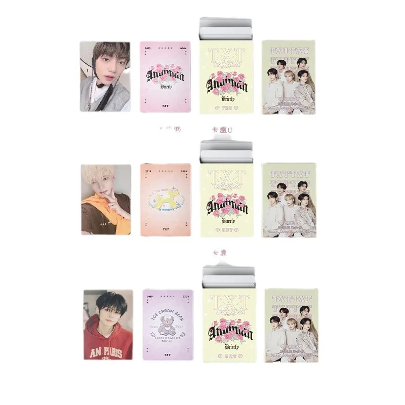 Imagem -06 - Idol Boy Group Lomo Cards Photocards Novo Álbum Juntos hd Print Presentes para Fãs Idol Taehyun Hueningkai Soobin 50 Pcs por Conjunto