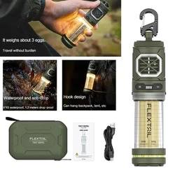 Flextail Tiny Repeller S Ultralight Carry-on 151g Outdoor Portable Camping Wireless Mosquito Electric Repellent Lamp 2-in-1 IPX5