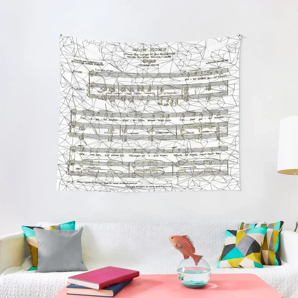 

SONG GOIN' HOME LARGO BY ANTONIN DVORAK THE NEW WORLD SYMPHONY Tapestry Bedroom Decor Bedroom Decorations Tapestry