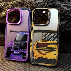 Cool Car Case for Xiaomi Poco X3 NFC F4 F3 GT X5 C50 C51 Redmi K60 Ultra 13T Mi 11 Lite 12T Pro Soft Cover