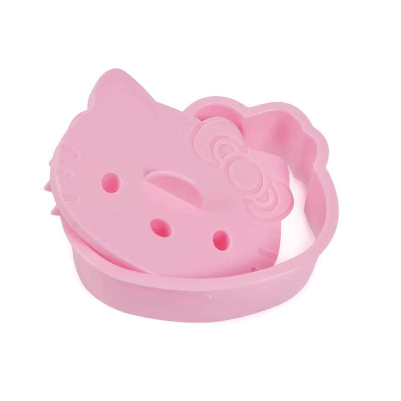 Hello Kitty Breakfast Sandwich Mold, Anime Kt Cartoon Bread Biscuit Embosser, Bolo Ferramenta, DIY Making Mold, Acessórios de Cozinha, Kawaii Hello Kitty