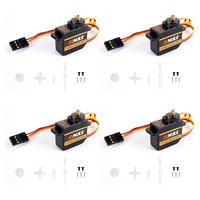 1-4pcs Emax EMX-SV-0275 ES08MA II 12g Analog Metal Gear Servo For Rc Car 1/24 Axial Scx24 90081 Axi00006 Axi00002 Gladiator Part