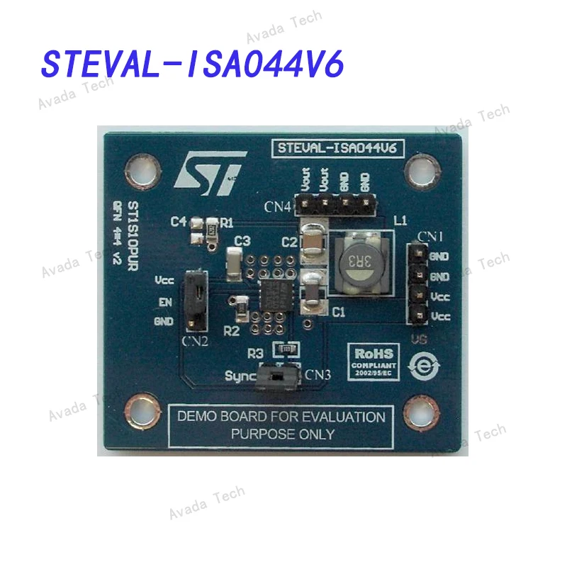 STEVAL-ISA044V6 Step-down DC-DC converter with suppression function using DFN packaging based on ST1S10