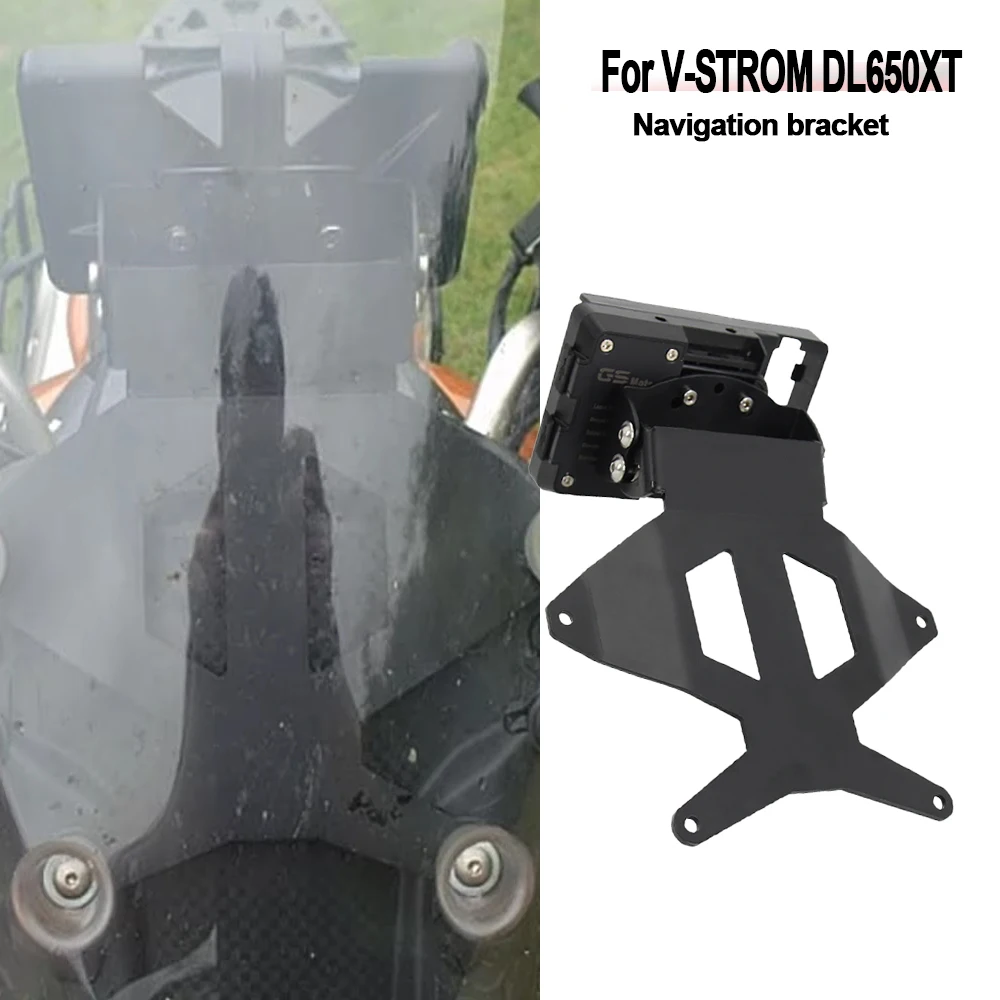 New Motorcycle Mobile Phone GPS Holder Stand Navigation Board bracket For Suzuki V-STROM DL650XT V STROM DL 650