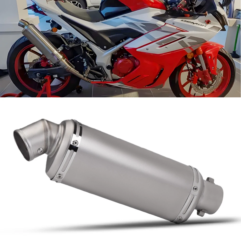 Pot d'échappement universel pour moto et scooter, silencieux modifié, adaptable CBR 125 250 CB400 CB600 Z750 T98