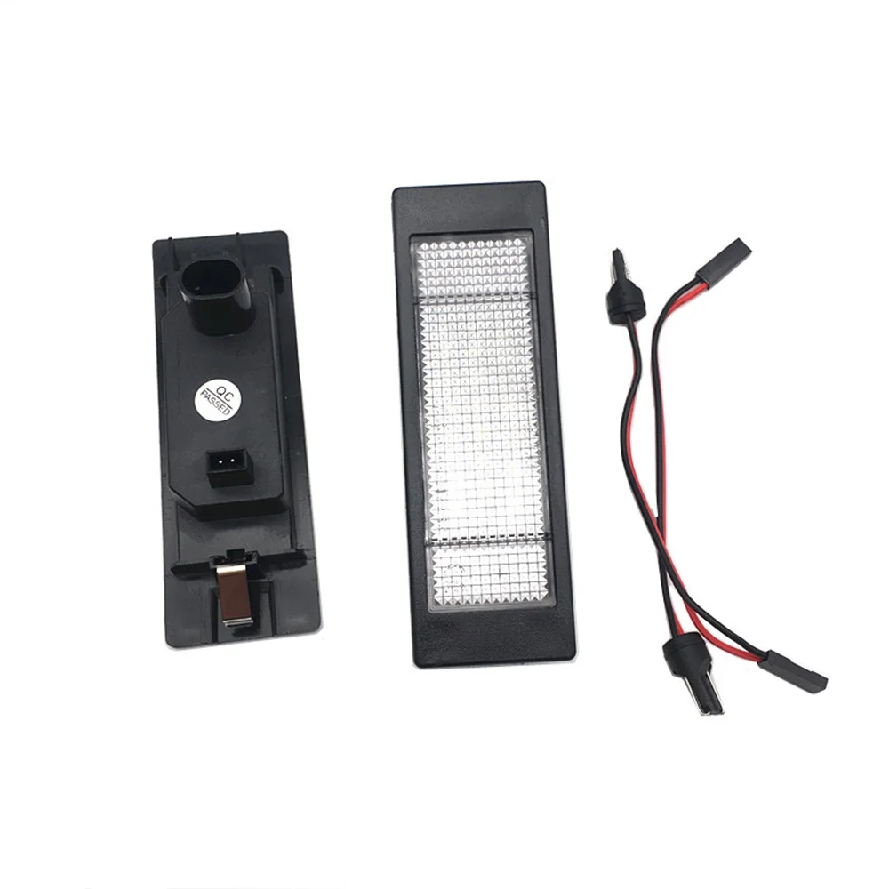 

2PCS LED Car License Number Plate Light canbus For BMW E81 E87 F20 F21 E63 E64 F06 1 6 Series Z4 E86 E85 E89 X2 Gran Coupe SMD