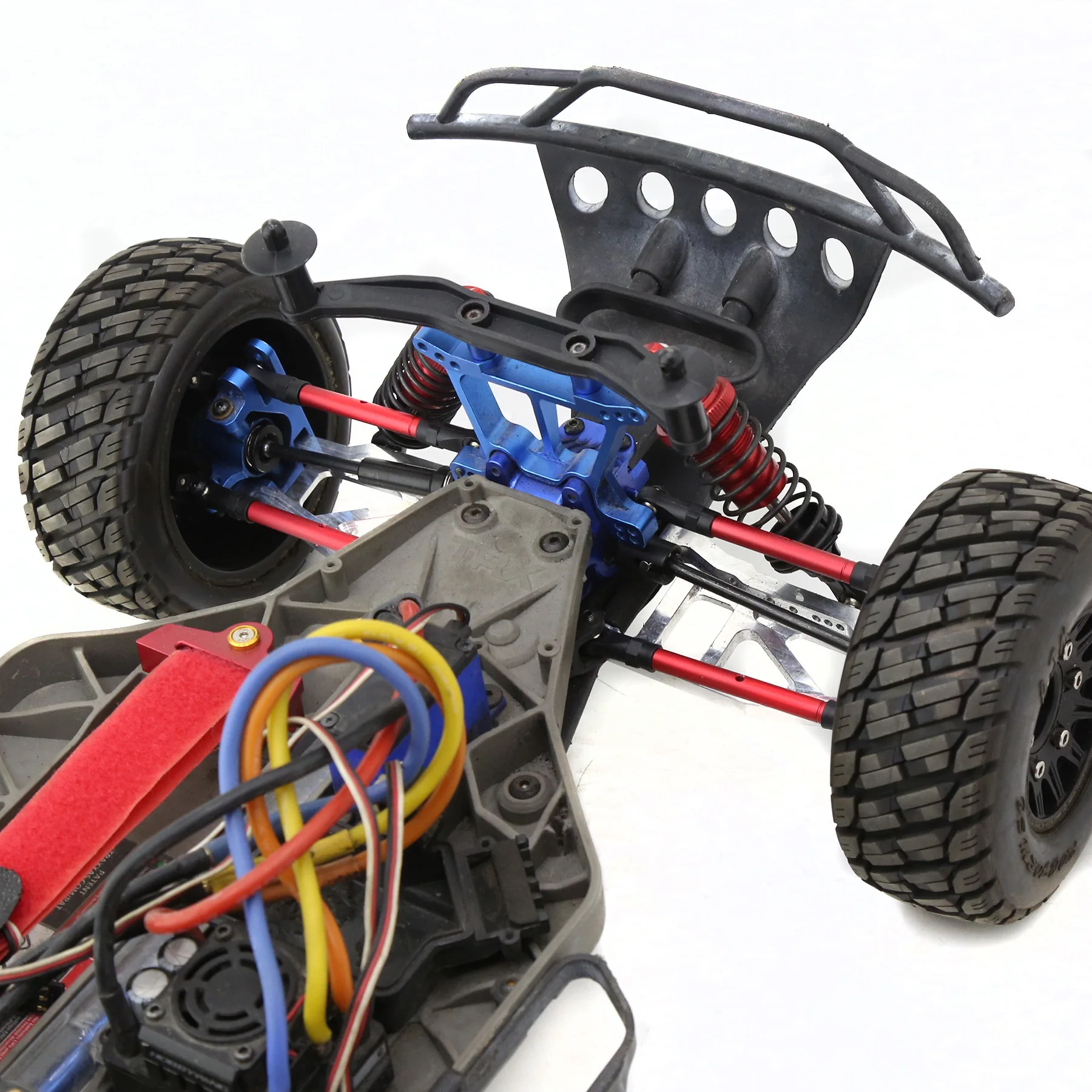 Metalowe śruby rzymskie Zestaw drążków kierowniczych do Traxxas Slash Hoss Rustler Stampede 4x4 1/10 RC Car Upgrade Parts