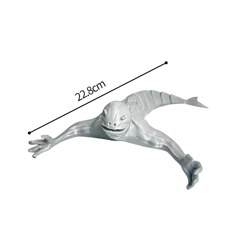 Articulated Sea Dragon Figure 3D Printed Deep Sea Monster Poseable Tentacle Creature Desk Decor Home Office Shelf Collectible view 6