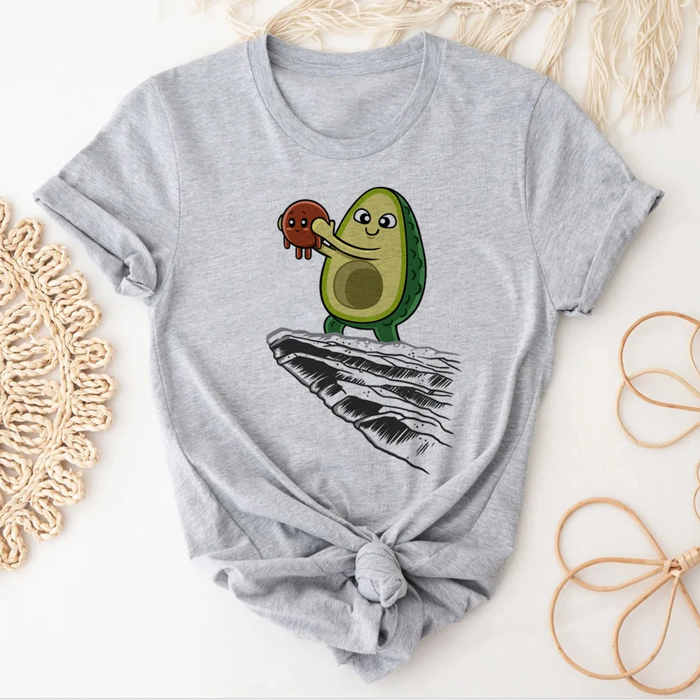 

Avocado t shirt women graphic top female graphic harajuku anime clothes