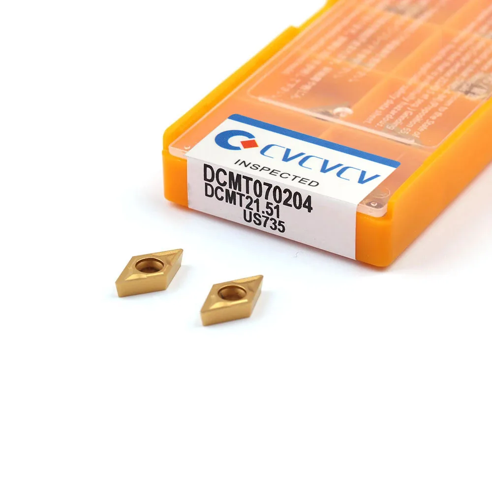 Imagem -06 - Desconto 10 Peças Ccmt070204 08ue6020 Ccmt060204 08 Vp15tf Inserções de Carboneto Torneamento Lâmina Placa Cortador Cnc Torno Ferramenta Torneamento Titular