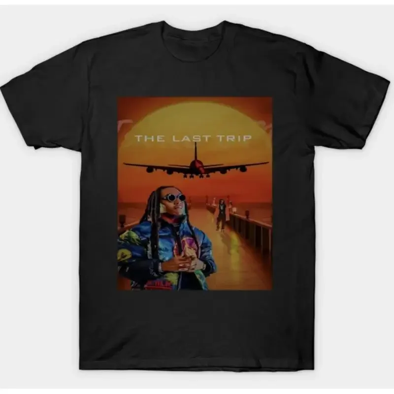 Migos Takeoff T Shirt Mens S 3Xl Black Fan Art