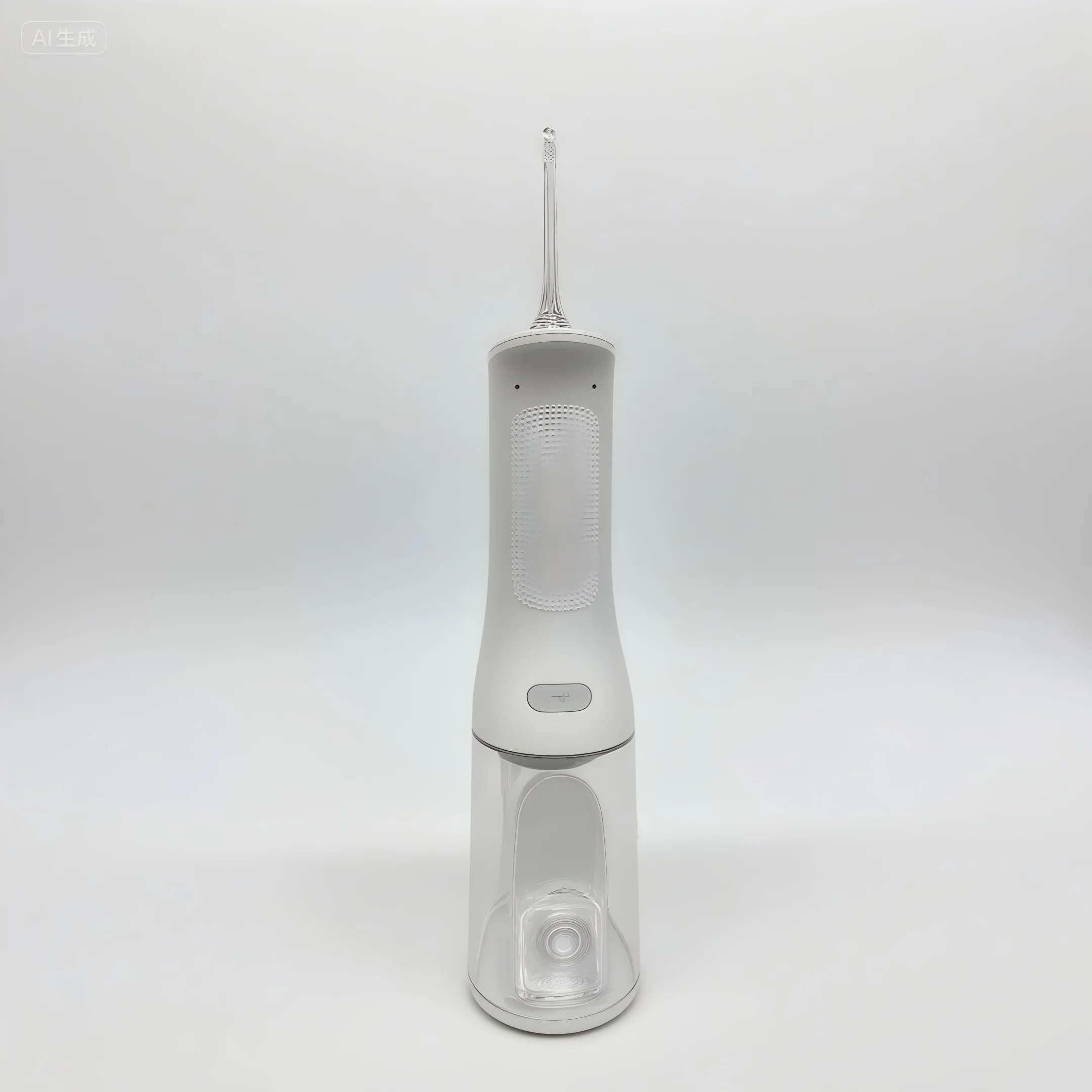 ホットセール中！携帯用充電式ウォーターフロッサー、歯の洗浄に最適。300mlタンク、4つのモード、4種類の交換可能なノズル付き。