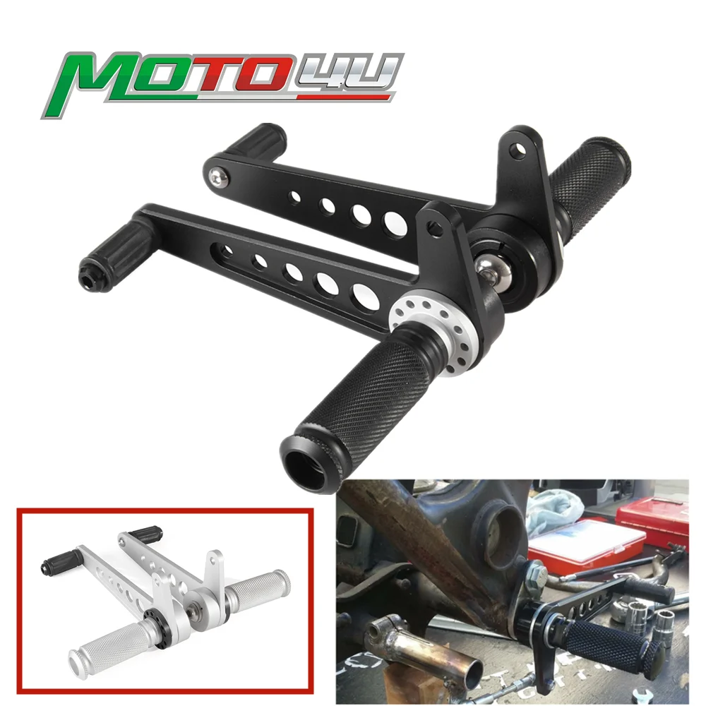 Universal Cafe Racer Vintage Rearsets Rear Sets Footpeg For Honda CB350 CB360 CB400 For Suzuki GT For Yamaha XS650 For BMW R45