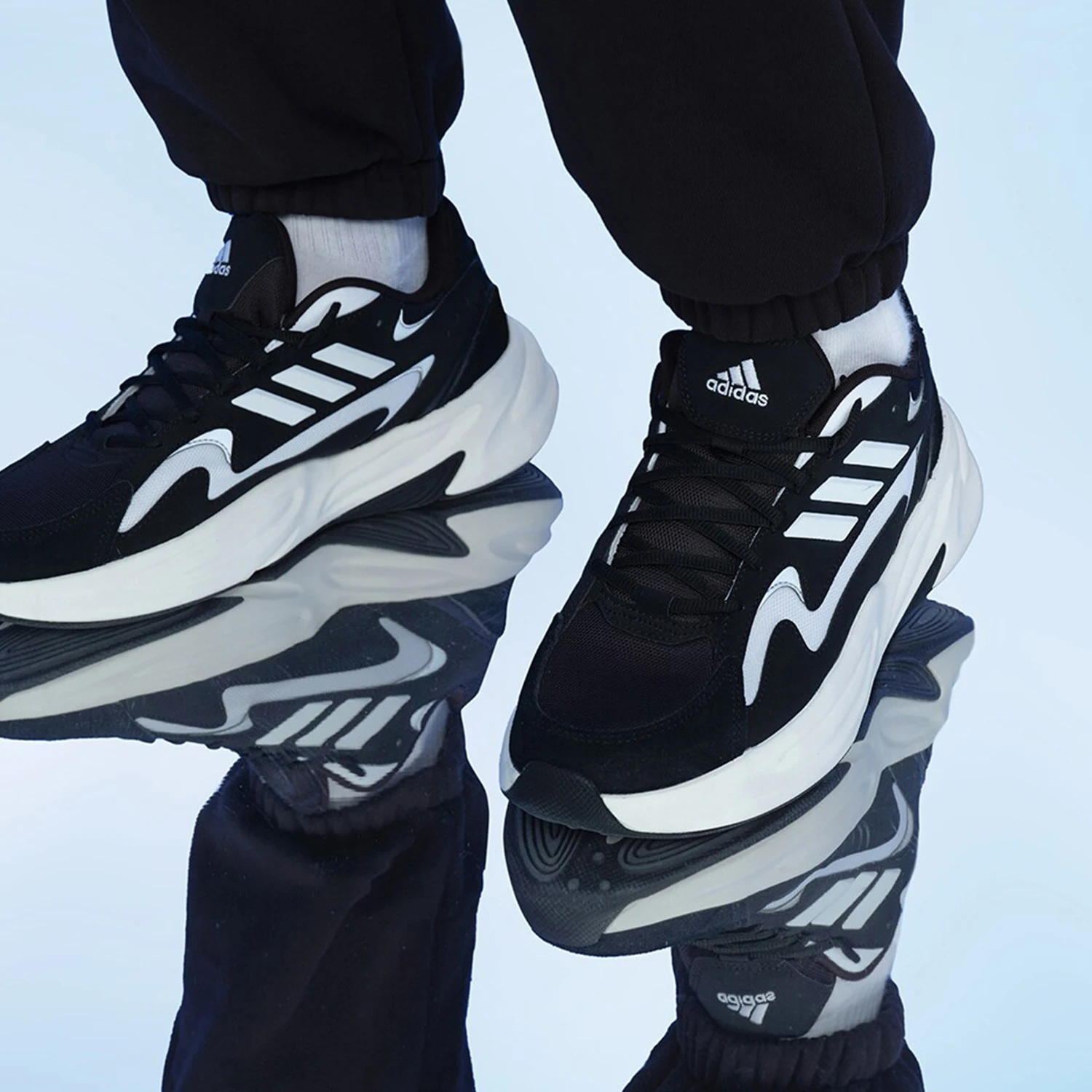 

Adidas Originals OZWAVE Модная легкая повседневная обувь унисекс на платформе ID3573