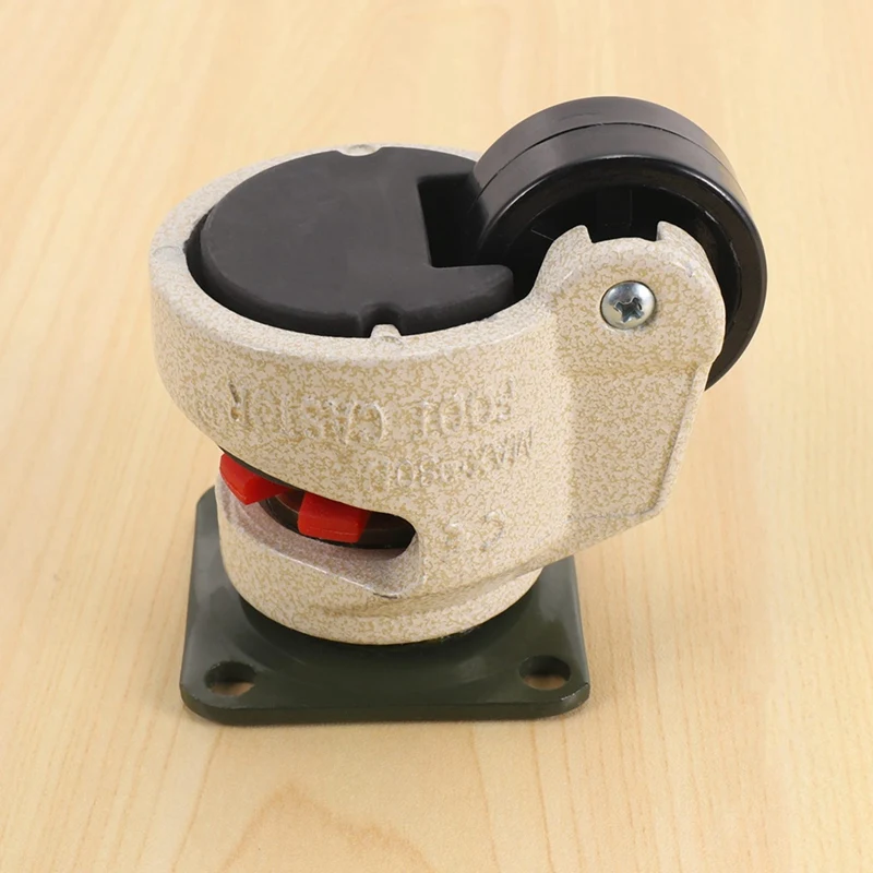 12 Pcs Retractable Leveling Casters Industrial Machine Swivel Caster Castor Wheel for Office Chair Trolley 220lbs