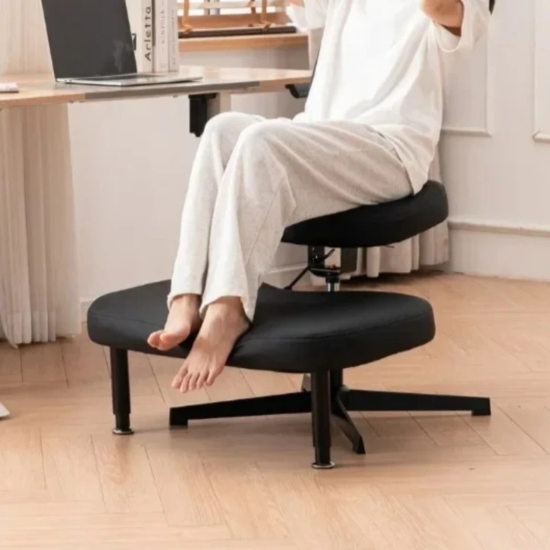 Ergonomic chair Cross-legged chair Home comfort Sedentary kneeling chair Adjustablesturdy and durable
