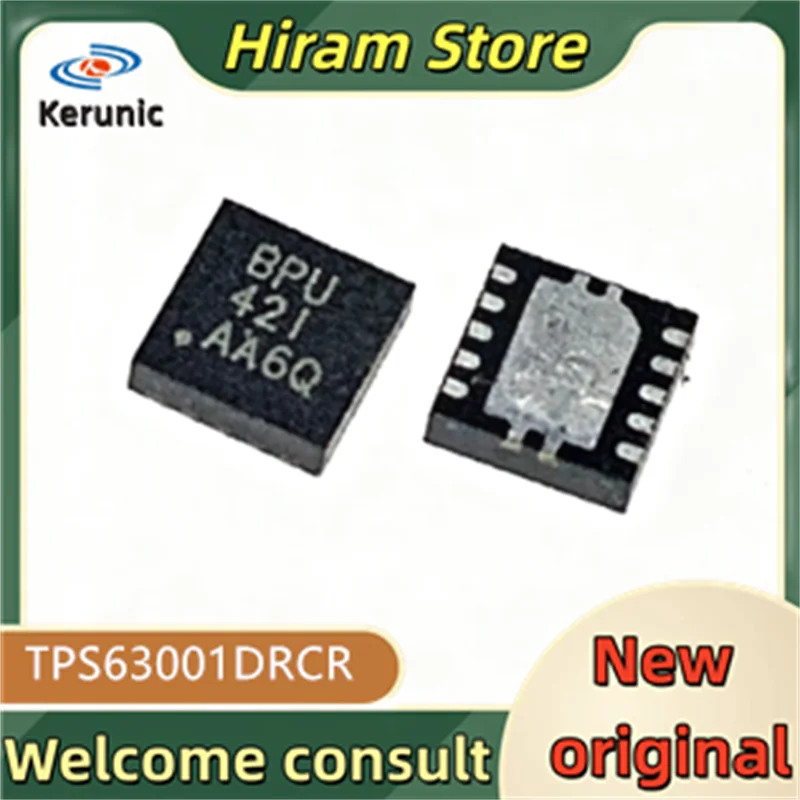 5PCS BPU New and Original TPS63001DRCR TPS63001DR TPS63001 63001