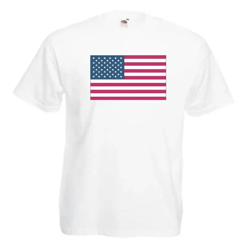 

AMERICAN USA FLAG EMBLEM T SHIRT ALL SIZES COLOURS