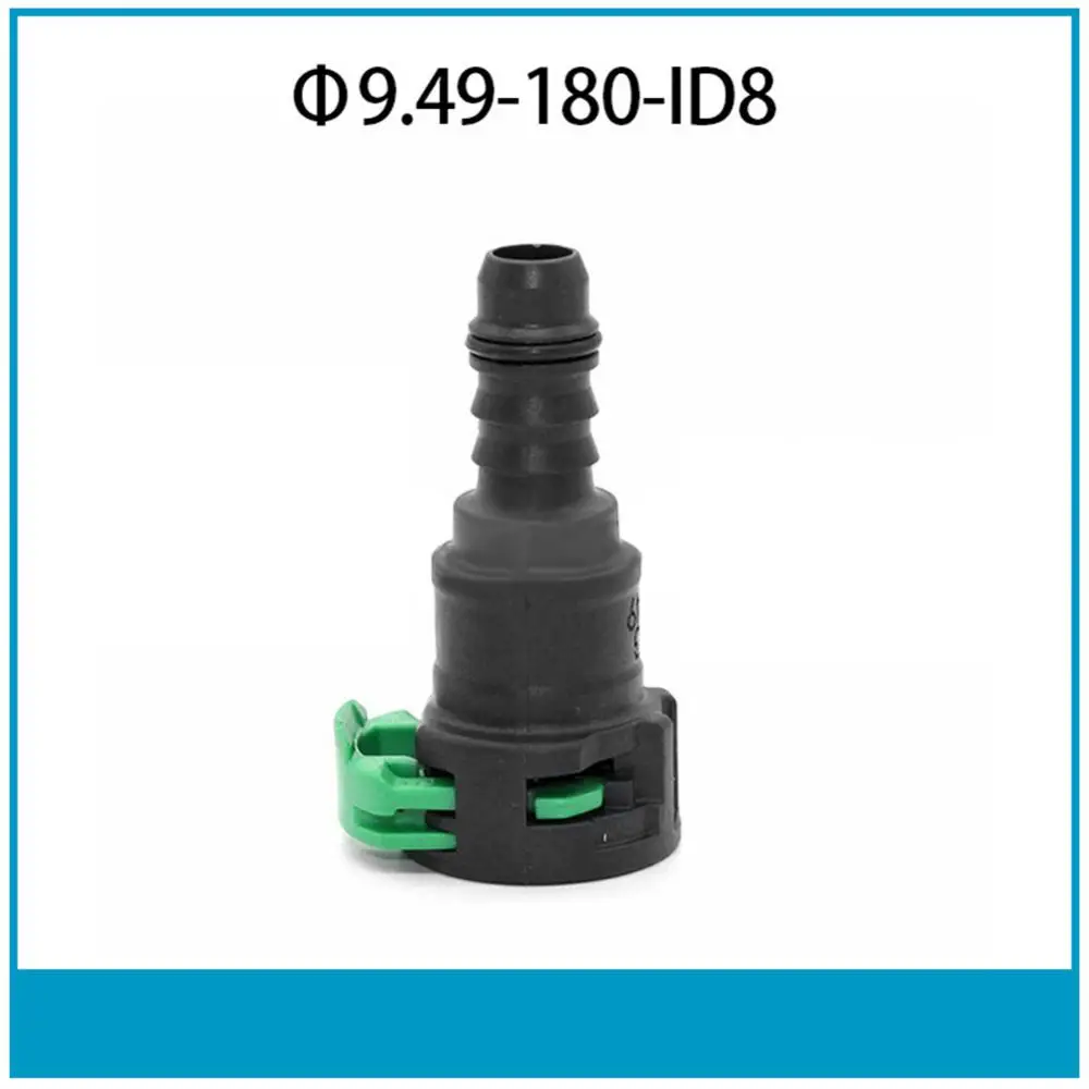 1/2PCS Car Fuel Quick Release Hose Connector ID8 7.89/9.89/9.49/11.8 Gasoline Diesel Oil Pipe Pump Rubber Fitting Car