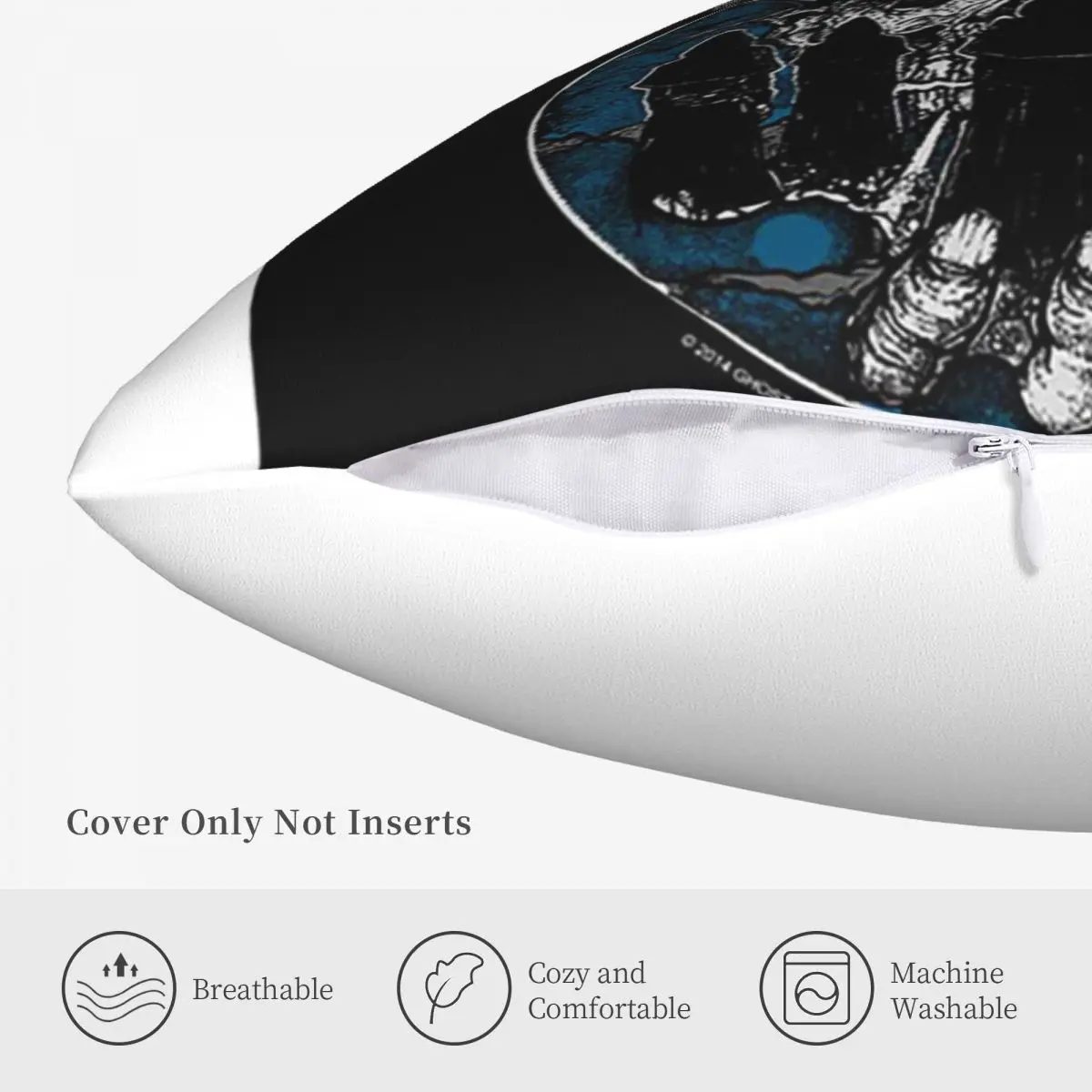 شبح الفرقة 001117 سادات غطاء الوسادة أريكة غطاء الوسادة Dakimakura كيس وسادة غطاء وسادة