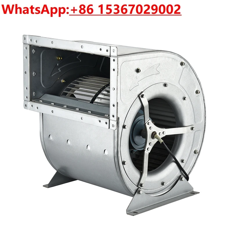 Rotor exterior, ventilador de aire acondicionado de doble entrada, centrífuga, escape, barbacoa, coche, cocina, humo de escape, ventilador de tiro inducido 220V380