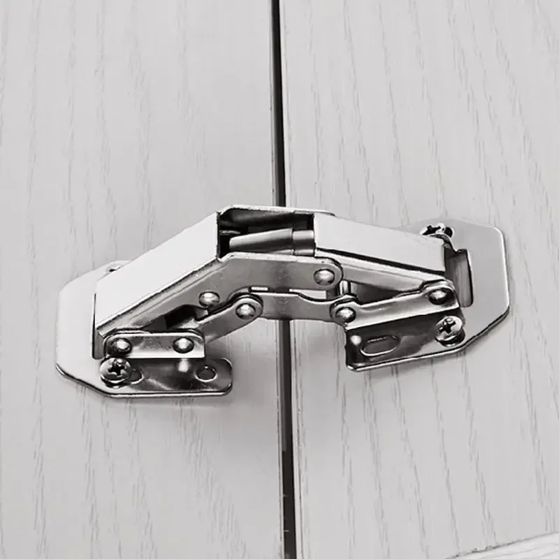 Bisagra puerta gabinete gruesa acero inoxidable, bisagra plegable 90 grados, bisagra hidráulica cierre
