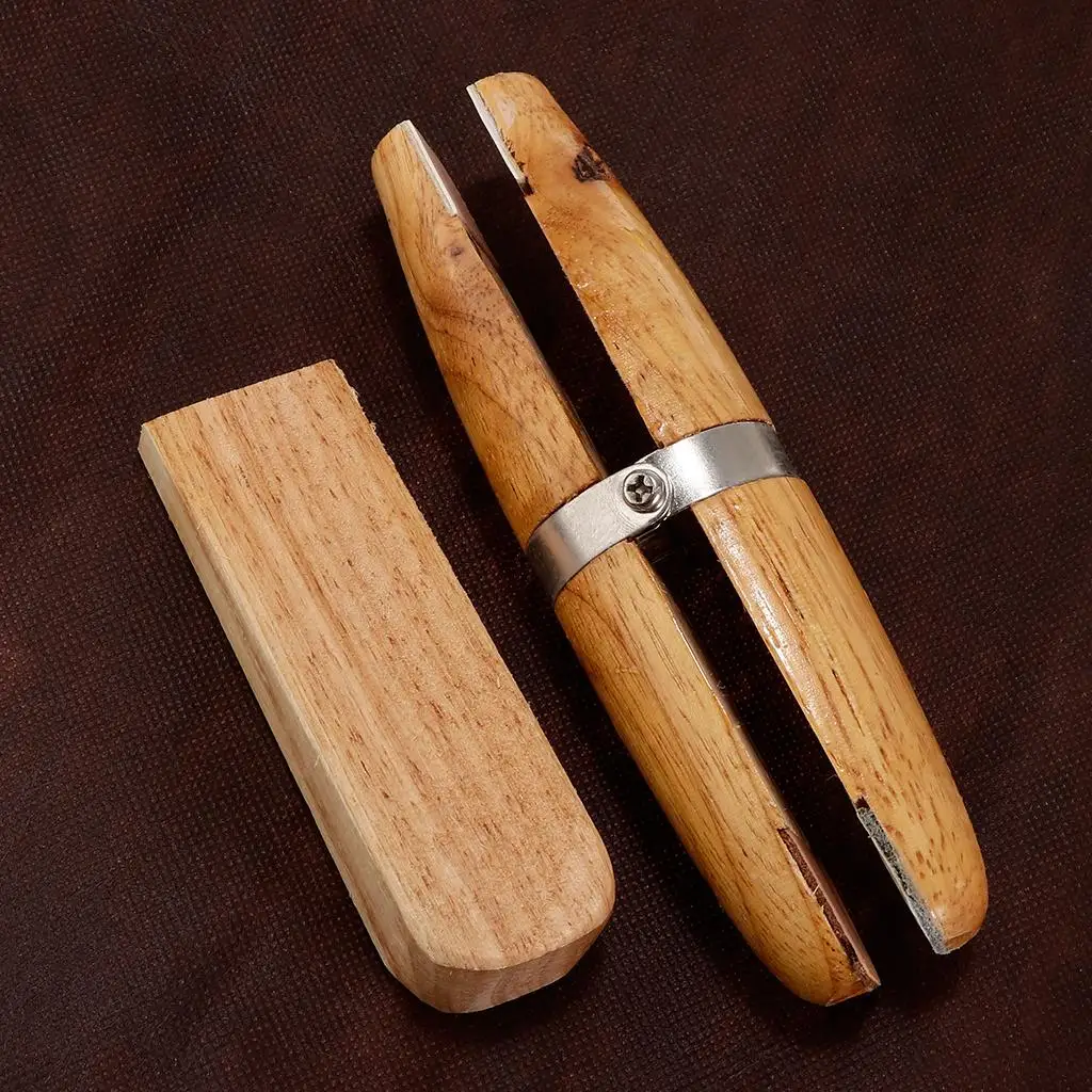 Jeweler Tool Wooden Ring Clamp Holder Jewelry Tools Making Accessories for Goldsmith Stone Setting and Repair