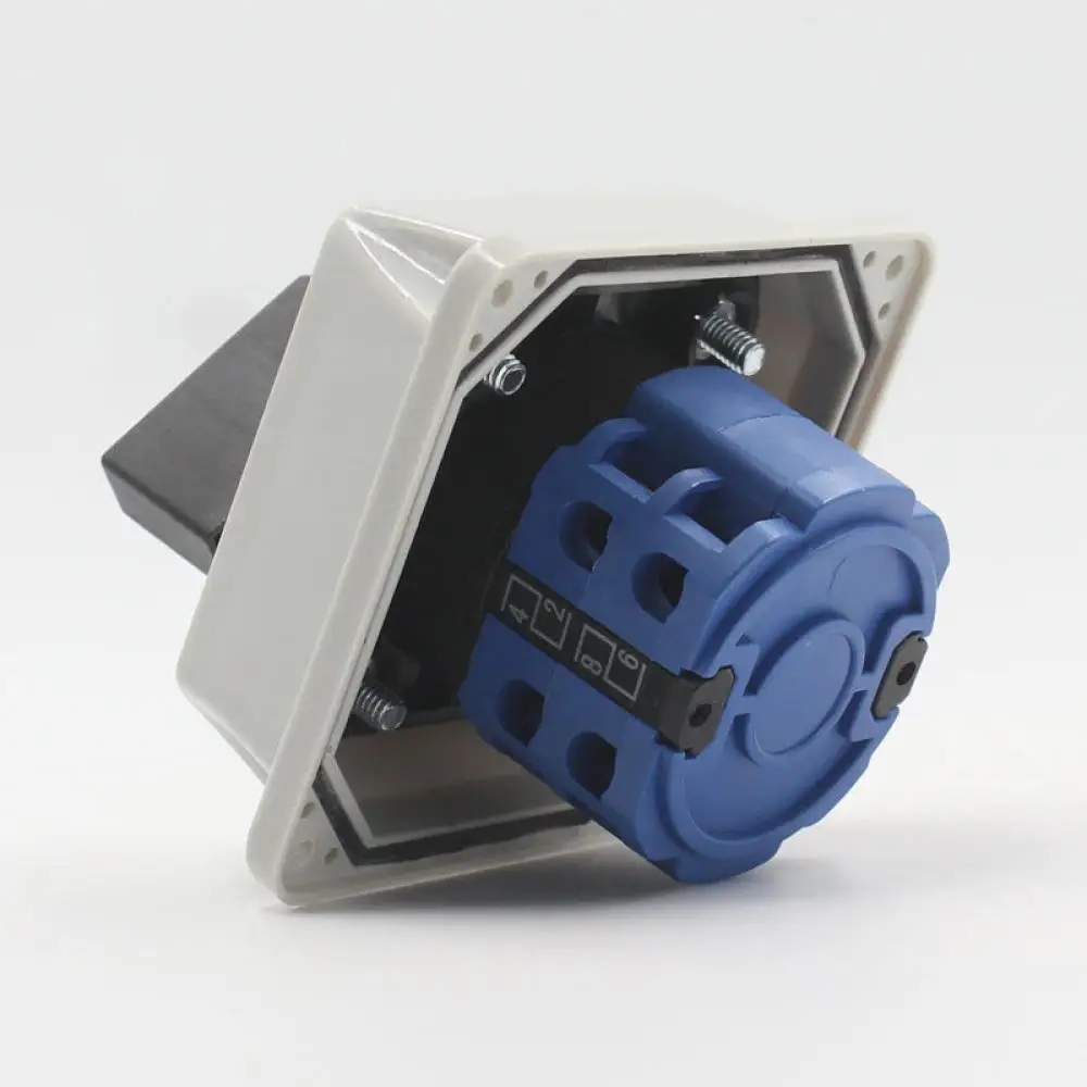 LW26 20 2 Rotary Switch With Box Waterproof Industrial Electrical Controller For Motor Reversing And Dual Power Transfer
