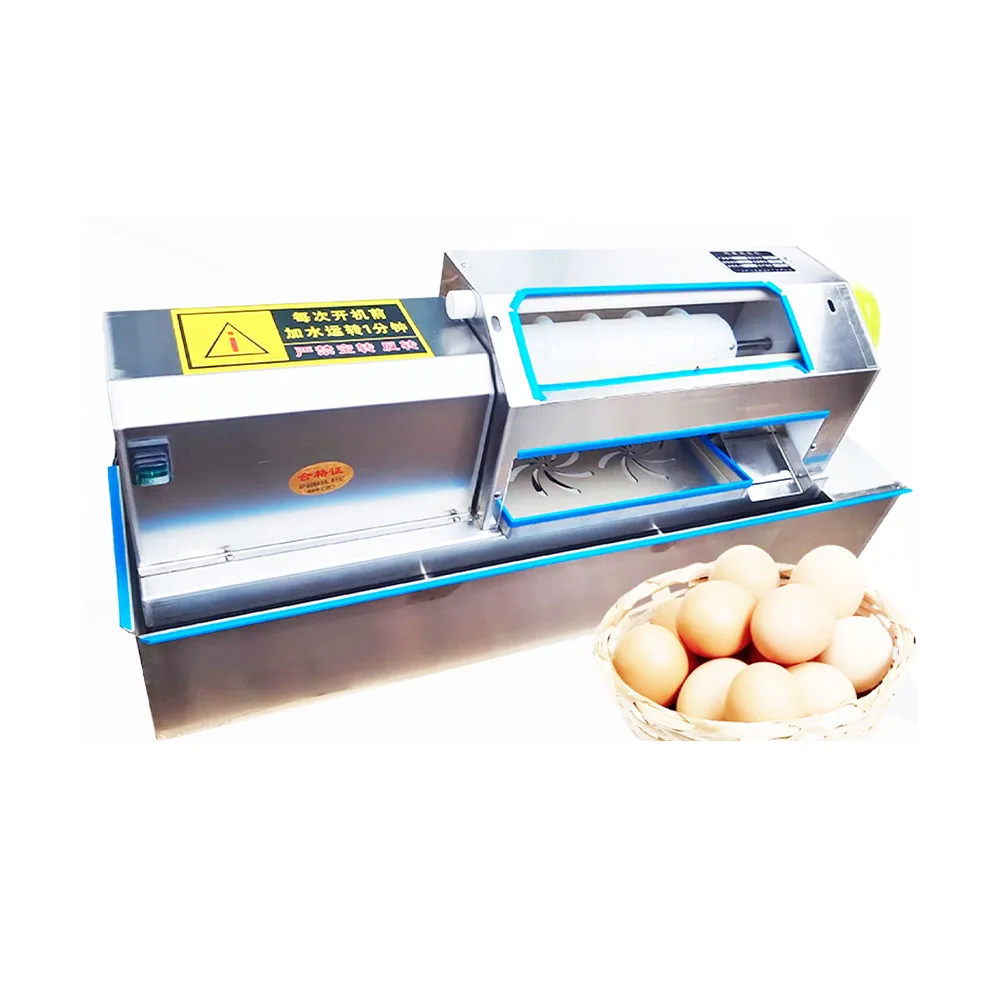 

Commercial Automatic Egg Sheller Hot Selling Chicken Egg Shell Breaking Peeling Machine Price