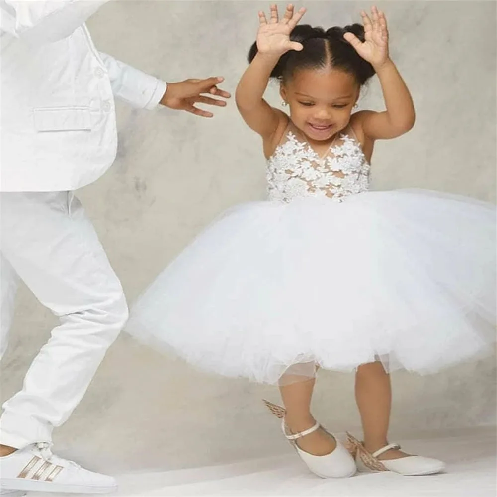 Tutu Mother And Daughter Matching Dresses For Photo Shoot  Knee Length Mommy and Me Outfits Party Birthday Gown