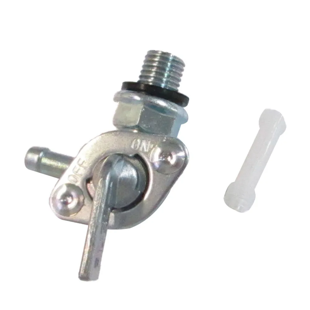 Left Side Port Fuel Tank Switch for Generators Air Compressors Water Pumps Pressure Washers M10 Screw In Filter Connection
