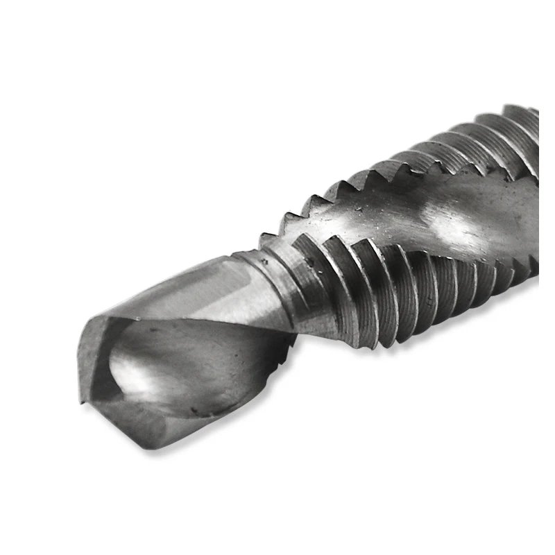 Imagem -04 - Hss Titânio Chapeado Bocados de Broca Parafuso Rosca Masculina m3 m4 m5 m6 m8 M10 Métrica Torneira Broca Parafuso Encanta a Linha Composta da Máquina da Pata