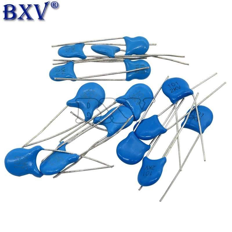 20PCS High Voltage Ceramic Capacitor 1KV 2KV 3KV 5PF 30PF 47PF 56PF 100PF 220PF 1NF 2.2NF 3.3NF 4.7NF 10NF 100NF 471 222 223 103