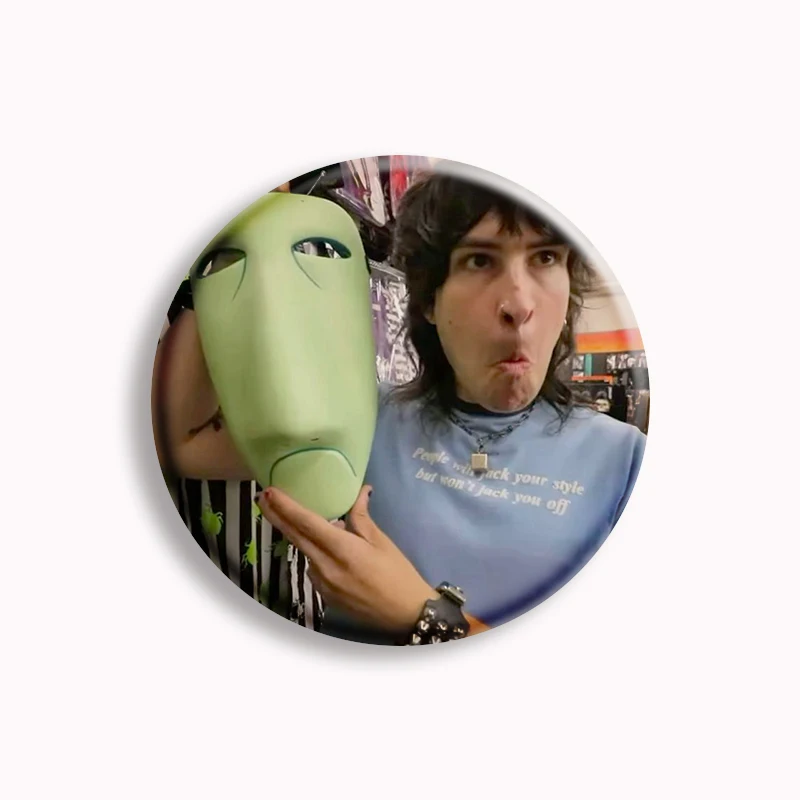 Senhoras favoritas da américa botão macio pino jake webber johnnie guilbert as tenas broche engraçado meme crachá saco acessórios decoração