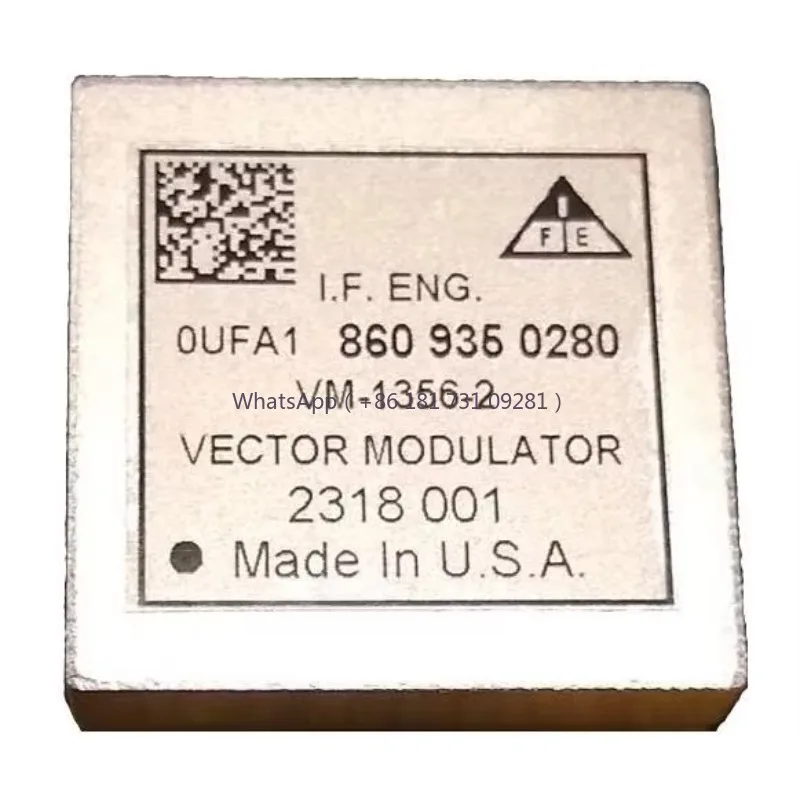 

VM-1356-2 MODULATOR, COMPLEX PHASOR/VECTOR RF and Wireless/RF Modulators