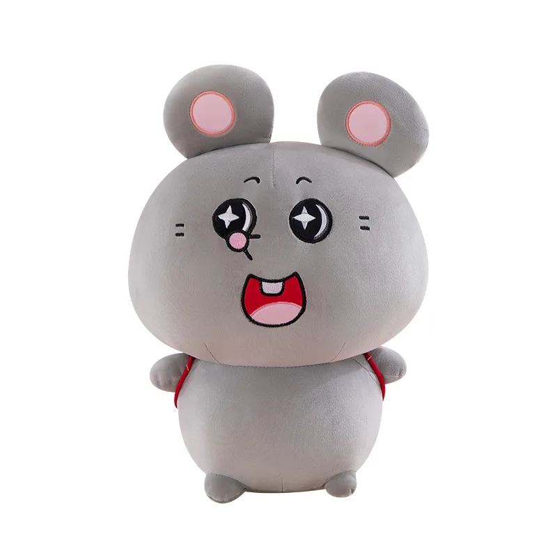 New Meiji & Rat Plush Toy - Jumbo Soft Stuffed Animal, Big Hugging Pillow for Sleep, Cute Kawaii Doll