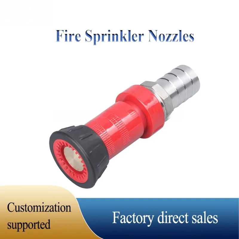 Heavy Duty Water Hose Sprayer Nozzle Garden Plant Lawn Irrigation Watering Tool Fire Style Water Outlet Fitting