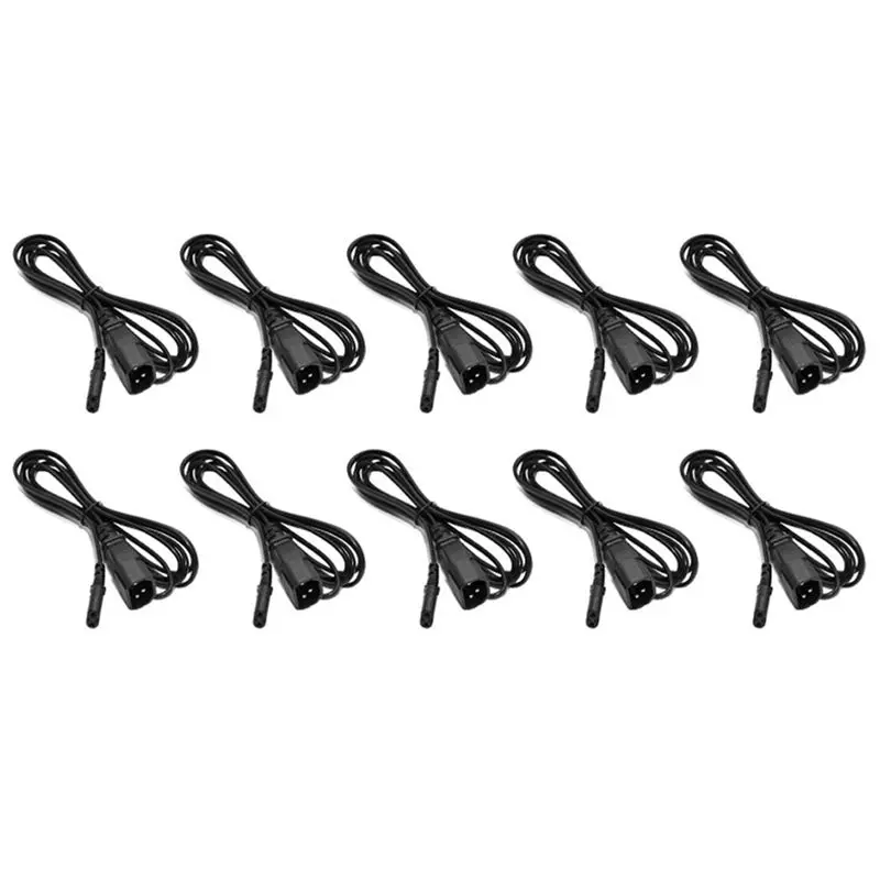 Leading-10X IEC 3-Pin C14 Male To C7 Female Converter Adapter Cable For PDU UPS Kettle(2.0M)