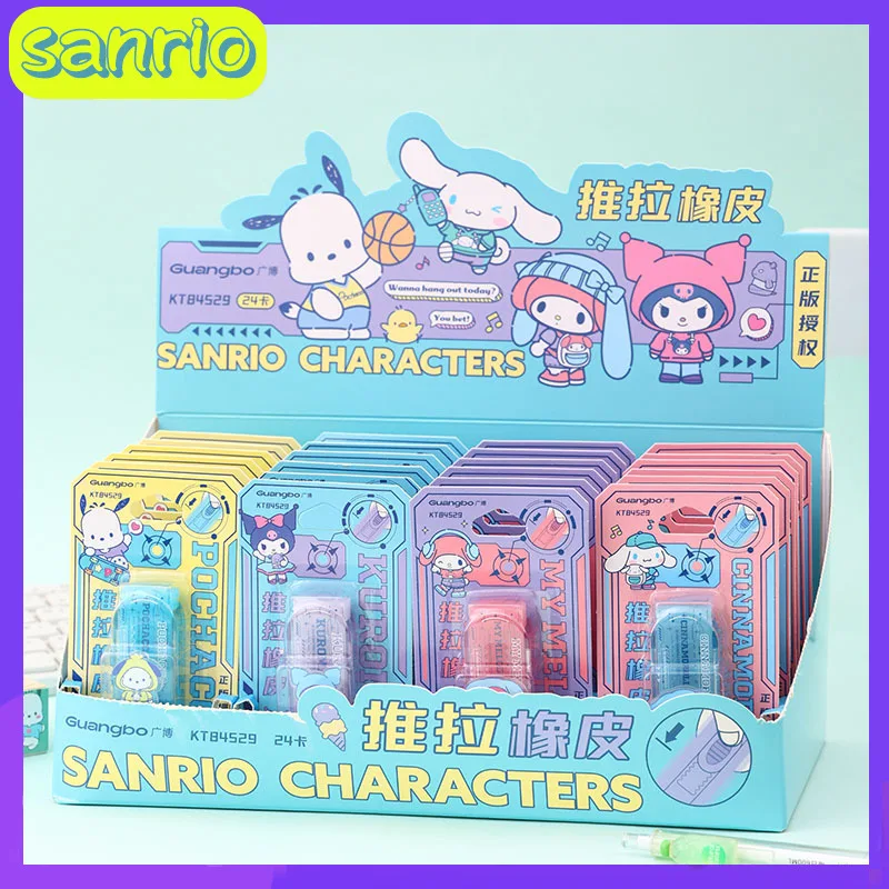 nuovo-sanrio-family-push-pull-eraser-studente-della-scuola-primaria-storage-portable-cartoon-acrilico-patch-gomma-di-cancelleria-all'ingrosso